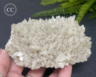 Scalenohedral Calcite with Chalcopyrite #1