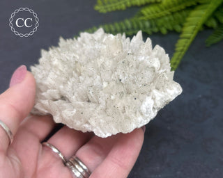 Scalenohedral Calcite with Chalcopyrite #1