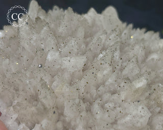 Scalenohedral Calcite with Chalcopyrite #1