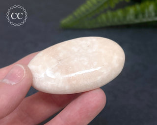 Scolecite Palm Stone #3