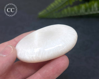 Scolecite Palm Stone #3