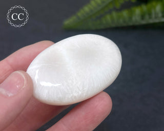 Scolecite Palm Stone #3
