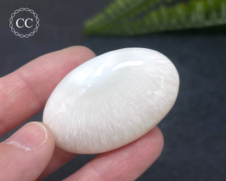 Scolecite Palm Stone #1