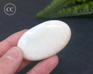 Scolecite & Stilbite Palm Stone #10