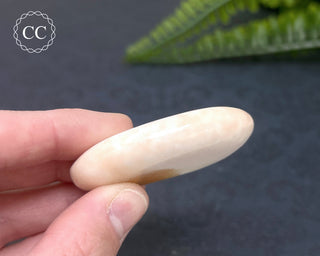 Scolecite & Stilbite Palm Stone #10