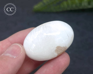 Scolecite & Stilbite Palm Stone #14