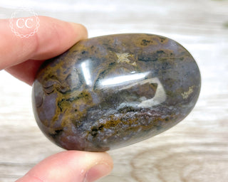 Sea Jasper Chunky Palm Stone #1