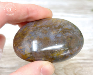 Sea Jasper Chunky Palm Stone #3