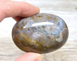 Sea Jasper Chunky Palm Stone #3