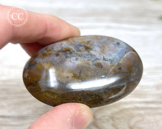 Sea Jasper Chunky Palm Stone #3