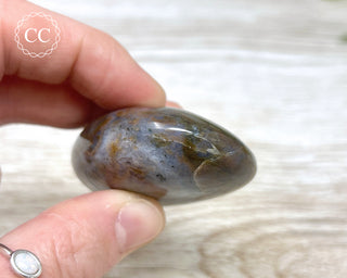 Sea Jasper Chunky Palm Stone #3