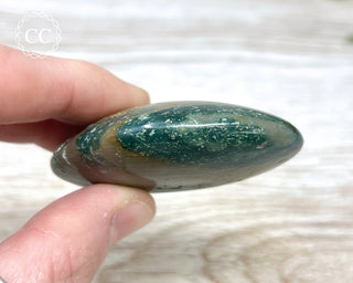 Sea Jasper Chunky Palm Stone #4