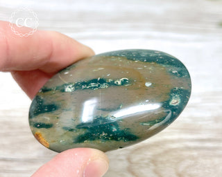 Sea Jasper Chunky Palm Stone #4
