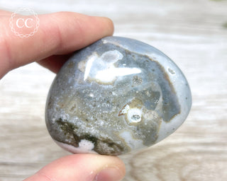 Sea Jasper Chunky Palm Stone #5