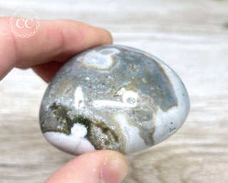 Sea Jasper Chunky Palm Stone #5