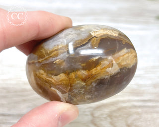 Sea Jasper Chunky Palm Stone #6