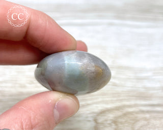 Sea Jasper Chunky Palm Stone #8
