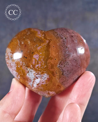 Sea Jasper Heart #8