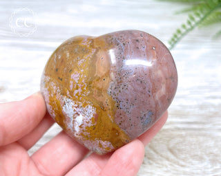 Sea Jasper Heart #8