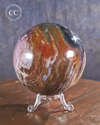 Large Sea Jasper Sphere #1