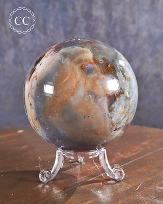 Large Sea Jasper Sphere #2