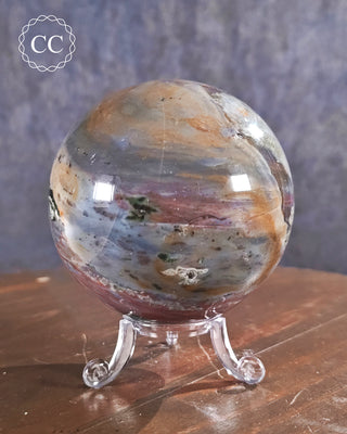 Large Sea Jasper Sphere #2