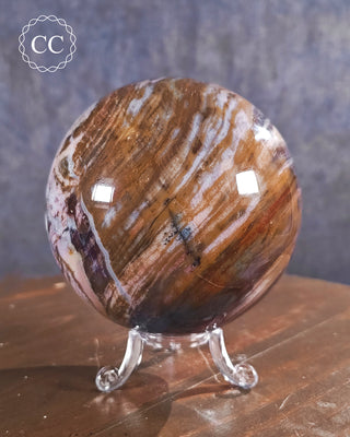 Large Sea Jasper Sphere #1