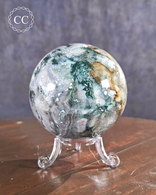 Large Sea Jasper Sphere #4