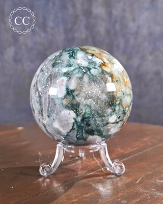 Large Sea Jasper Sphere #4