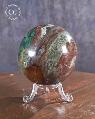 Large Sea Jasper Sphere #5