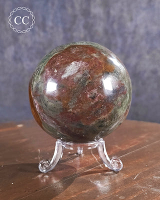 Large Sea Jasper Sphere #5