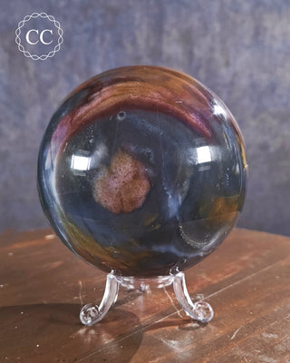 Large Sea Jasper Sphere #1