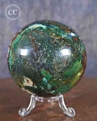 Sea Jasper Sphere #6