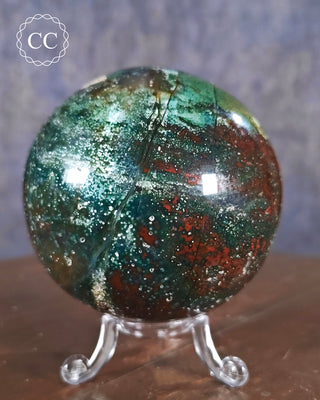 Sea Jasper Sphere #6