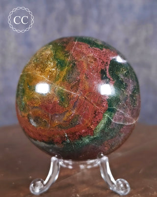 Sea Jasper Sphere #7