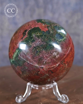 Sea Jasper Sphere #7