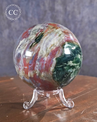Large Sea Jasper Sphere #2