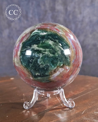 Large Sea Jasper Sphere #2