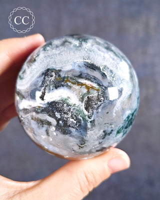 Large Sea Jasper Sphere #4