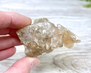 Selenite Cluster - UV Reactive #7