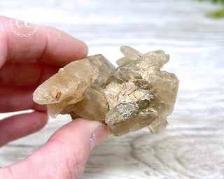 Selenite Cluster - UV Reactive #7