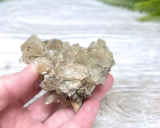 Selenite Cluster - UV Reactive #1