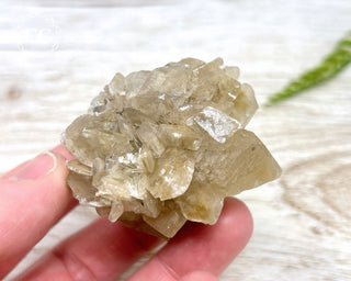 Selenite Cluster - UV Reactive #1