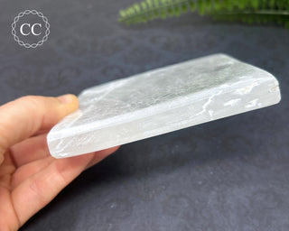 Selenite Plate - Flower of Life