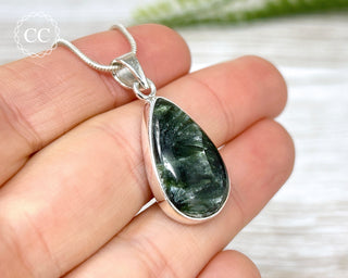 Seraphinite Silver Necklace #2