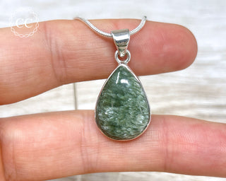 Seraphinite Silver Necklace #3