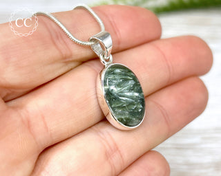 Seraphinite Silver Necklace #1