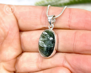 Seraphinite Silver Necklace #1