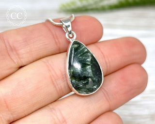 Seraphinite Silver Necklace #2