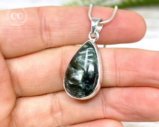 Seraphinite Silver Necklace #2